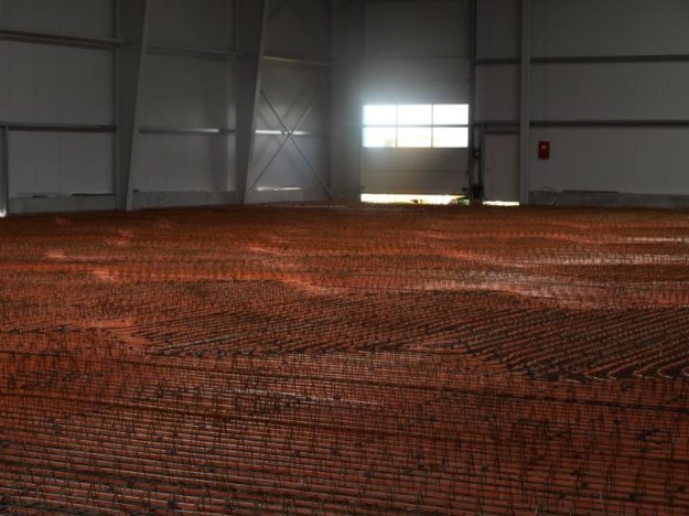 Industriefussbodenheizung