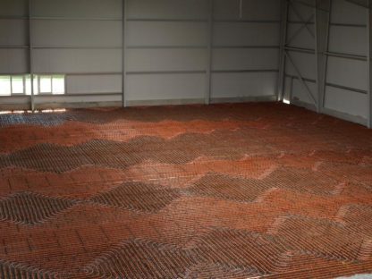 Industriefussbodenheizung